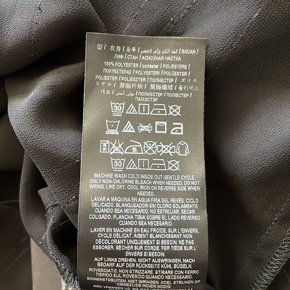 Guess Cherelle Cold Shoulder Tiered Ruffle Blouse - Picture 8 of 11